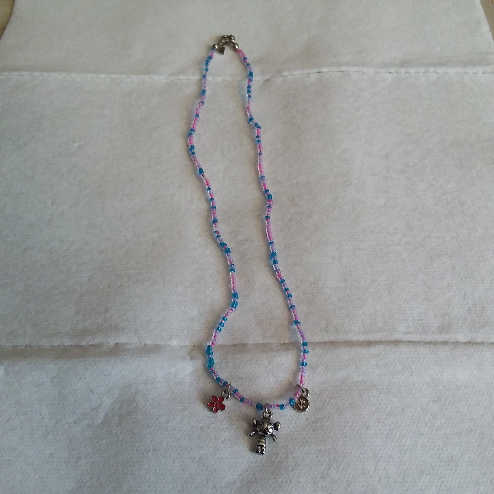 Power Puff Girls Bubbles Beaded Necklace